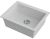 Кухонная мойка OMOIKIRI Omishima 60-U-WH Matt 4997555 60x48 керамическая, белый матовый