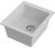 Кухонная мойка OMOIKIRI Omishima 41-U-WH Matt 4997559 41x48 керамическая, белый матовый