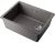 Кухонная мойка OMOIKIRI Kata 56-U/I Side-GR 4997585 56x43 из искусственного гранита, leningrad grey