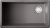 Кухонная мойка OMOIKIRI Kata 76-U/I Side-GR 4997589 76x43 из искусственного гранита, leningrad grey